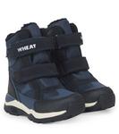 Кожаные ботинки Wheat, Navy - фото