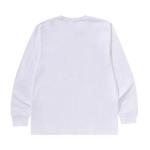 Футболка BAPE Kabuki Head Long-Sleeve Tee, White - фото 2