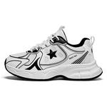 Кроссовки женские толстые низкие Double Star 88, белый - фото