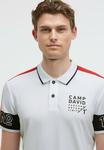 Поло Camp David PIKEE MIT COLOUR-BLOCKING, Opticwhite/White - фото 4