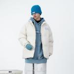 DNBH Пуховик Unisex, Black Blue Text - фото 6