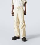 Хлопковые штаны карго Entire Studios, Off-White - фото 3