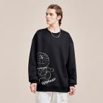 Толстовка унисекс Doraemon, черный - фото 5