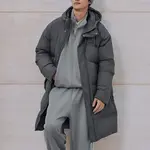 Пуховики Men's Dark Gray Adidas, темно-серый - фото 4