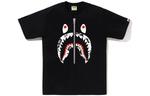Футболка Bape Abc Camo Shark Silver Zip Tee A BATHING APE, бело-серая - фото 8