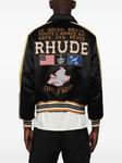 Бомбер RHUDE Le Solei, черный - фото 5