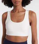 Персиковый спортивный бюстгальтер Harley The Upside, белый - фото 4