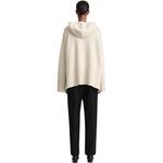 Топ Knitted Drawstring Hoodie TOTEME, Light Sand - фото 5