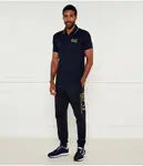 Футболка поло Slim fit Ea7, синий - фото 2