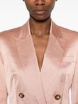 Атласный блейзер PINKO, розовый - фото 5