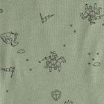 Комплект из боди с длинным рукавом и штанишек для мальчика carter’s с принтом дракона Carter'S - фото 3