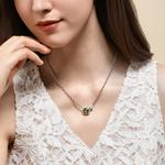 Apm Monaco 925 Sterling Silver ожерелье унисекс khaki - фото 5