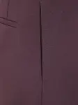 Шерстяные брюки с задними карманами Jil Sander, фиолетовый - фото 3