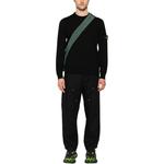 Трикотаж мужской черный Stone Island, черный - фото 2