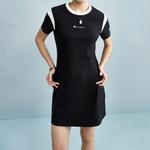 SS25 платье с короткими рукавами US Version женское Champion, серый - фото 5