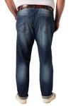 Зауженные джинсы Men Plus, Blue Denim - фото 4