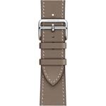 HERMES Часы Strap Apple Compatibility Cowhide Leather Material, Gold - фото 5