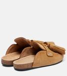 Замшевые мюли JW Anderson, Rust - фото 2