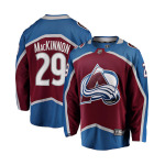 Мужская джерси игрока Nathan Mackinnon Burgundy Colorado Avalanche Breakaway Player Fanatics - фото