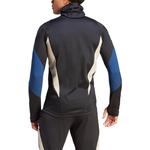 Футбольная майка мужская черная Adidas, черный - фото 3