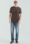 Футболка QS Basic T-shirt, Dunkelbraun/Dark Brown - фото 2