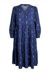 Платье Zizzi A-LINE, Navy B W Op Air Flw/Dark Blue - фото 3