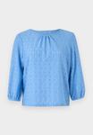 Блуза Object OBJLAILA 3/4 RE NOOS, Cornflower Blue/Blue - фото 4