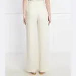 Брюки с добавлением льна Patrizia Pepe, экрю - фото 3