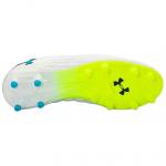 Кроссовки Under Armour Clone Magnetico Pro 3 FG 'Белый Ярко-Желтый' Белый Синий - фото 6