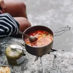 Кухонные принадлежности Snow Peak, scs-020t bowl pot four-piece set with mesh bag - фото 5