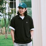 COVERNAT Унисекс поло черное - фото 7