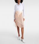 Бабушле кожаные мюли Alaïa, Blanc Casse - фото 2