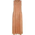 UMA WANG Женское платье без рукавов Saffron Brown - фото 3