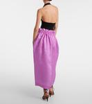 Боди с бретелями-хомут Toto Khaite, черный - фото 3