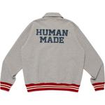 Свитшот с принтом логотипа HUMAN MADE, серый - фото 3