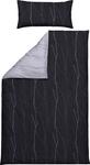 Двустороннее постельное белье REDBEST 209653 2-teilig, антрацит - серый - 135 x 200 см - фото