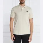 Облегающая рубашка-поло Calvin Klein, желтый - фото