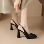 Туфли женские на высоком каблуке Zhr, черный - фото 19