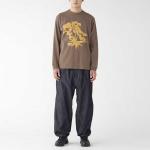 And Wander Джинсы унисекс морской синий - фото 4