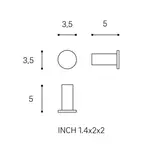 Cosmic Космическая вешалка Architect S+, матовый белый - фото 3