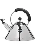 Чайник 9093 bird, 22,5х22 см, Alessi, серебристый - фото