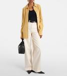 Рибленый хлопковый джемпер-майка Toteme, черный - фото 2