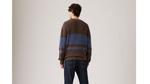Свитер с круглым вырезом Alamo Levi's, Lysander Stripe Bracken - Brown - фото 3