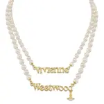 Двойное ожерелье Pearl Vivienne Westwood - фото 6