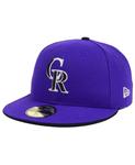Кепка Colorado Rockies Authentic Collection 59FIFTY New Era - фото