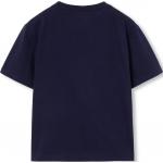 Футболка детская Gucci с полосатым принтом, темно-синий - фото 2