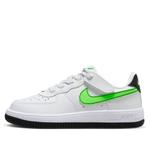 Кроссовки force 1 low easyon 'white black green strike' Nike, белый - фото
