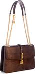 Сумка-трансформер GUESS James Crossbody Flap, Bronze - фото 5