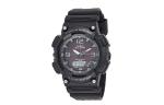 Часы CASIO Waterproof Sports Solar Powered Mens Black Analog/Digital Combo, черный - фото 2