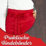 Фартук Zollner 00000525, красный - фото 5